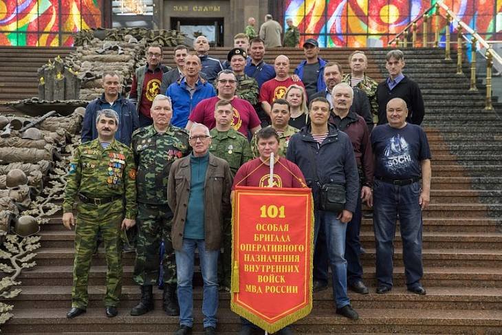 Ветераны боевых действий встретились в Музее Победы