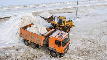 За зиму с дорог Подмосковья вывезли больше 3,5 млн кубометров снега