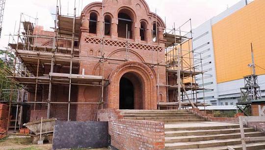 Строительство храма Святителя Николая епископа Мирликийского в Щукине может завершиться в конце 2021 года