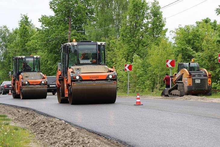 Около 80 региональных дорог МО отремонтированы с помощью современных материалов
