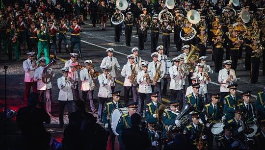Оркестр Минтранса России в полном составе впервые принял участие в Международном военно-музыкальном фестивале «Спасская ...