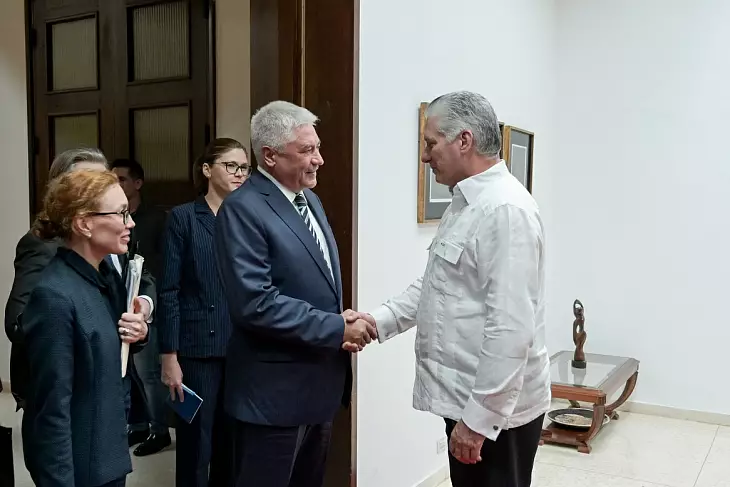 Колокольцев встретился с президентом Республики Куба