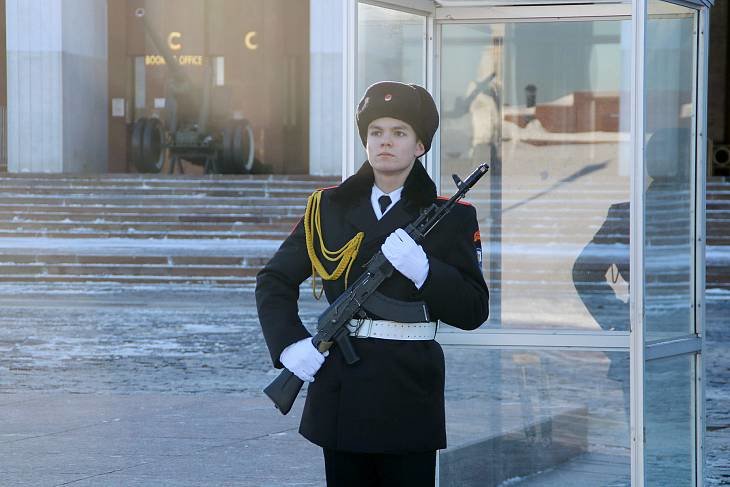 Московские кадеты заступят на вахту на Поклонной горе