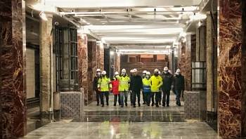 Реконструкция станции метро "Каховская" завершится в 2021 г.