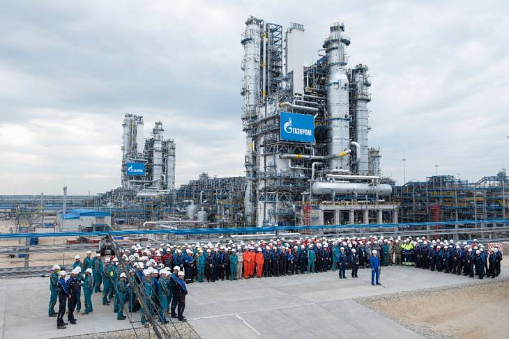 В России запущен новый завод по переработке природного газа