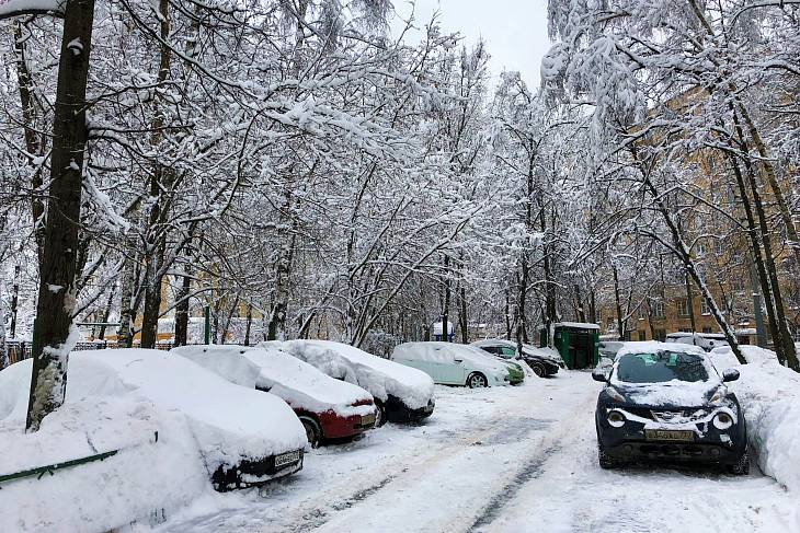 В Московском регионе ожидают сильный снегопад