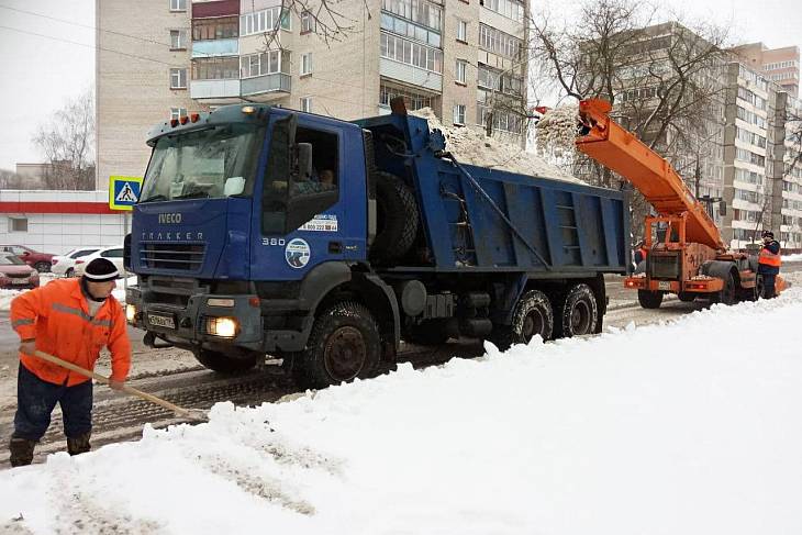 Свыше 270 тыс. кубов снега вывезено с дорог Подмосковья с начала года