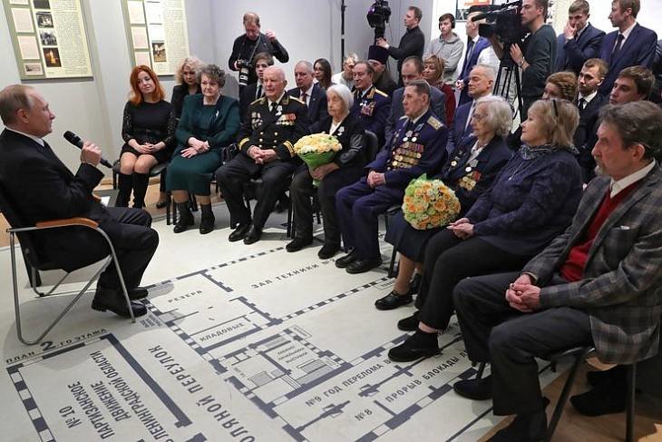 Путин: К 75-летию Победы ветераны получат по 75 тысяч рублей