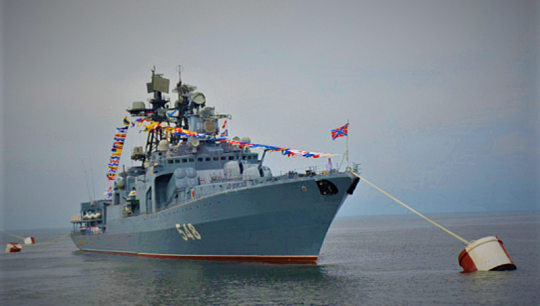 В параде кораблей Тихоокеанского флота в честь Дня Военно-Морского Флота России во Владивостоке впервые примут участие д...