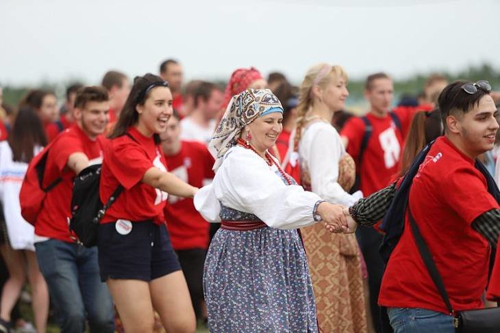Фестиваль «Русский мир» в Сергиевом Посаде посетили 15 тысяч человек