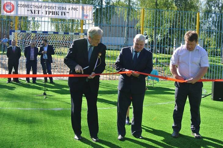 Почетный президент Специальной Олимпиады России Юрий Смирнов открыл новый спортивный объект в Ивановской области
