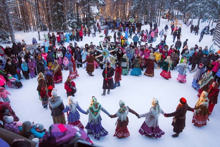 Более полумиллиона человек проводили зиму в парках Москвы
