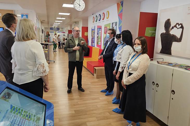 Педагоги из Липецка перенимают опыт госпитальных педагогов Москвы