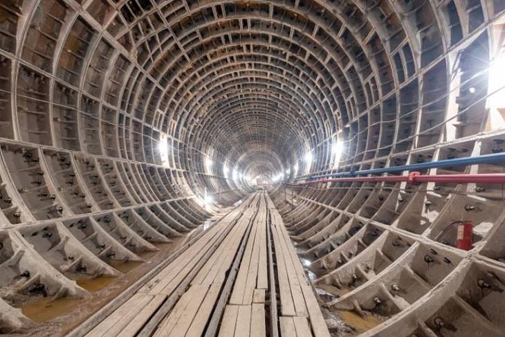 На станции «Марьина Роща» БКЛ завершено расширение станционного тоннеля 