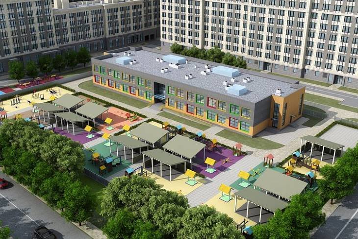 «Галс-Девелопмент» введет в эксплуатацию детский сад в ЖК «Наследие» в 2020 году