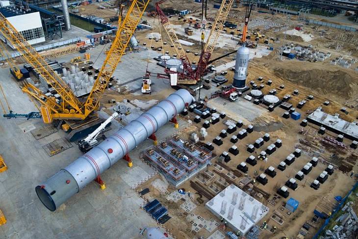 Новый экологичный комплекс переработки нефти появится на Московском НПЗ Новый экологичный комплекс переработки нефти появится на Московском НПЗ