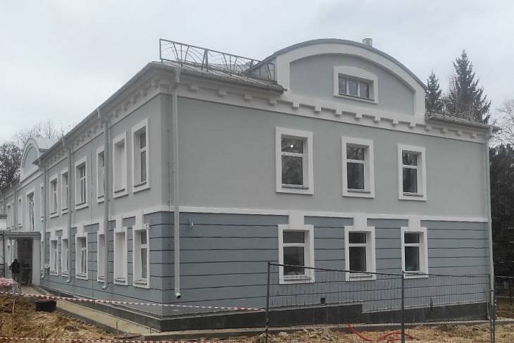 В Ясной поляне завершается строительство двух корпусов музея-усадьбы Льва Толстого