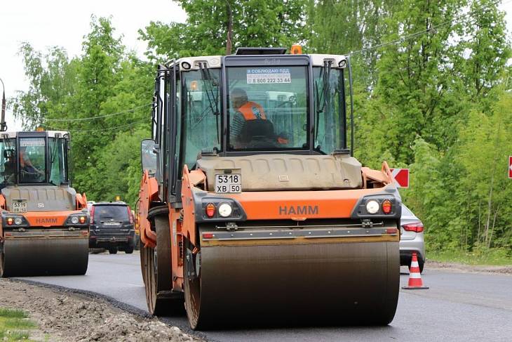 В ремонте региональных дорог Подмосковья будут использовать отечественные материалы